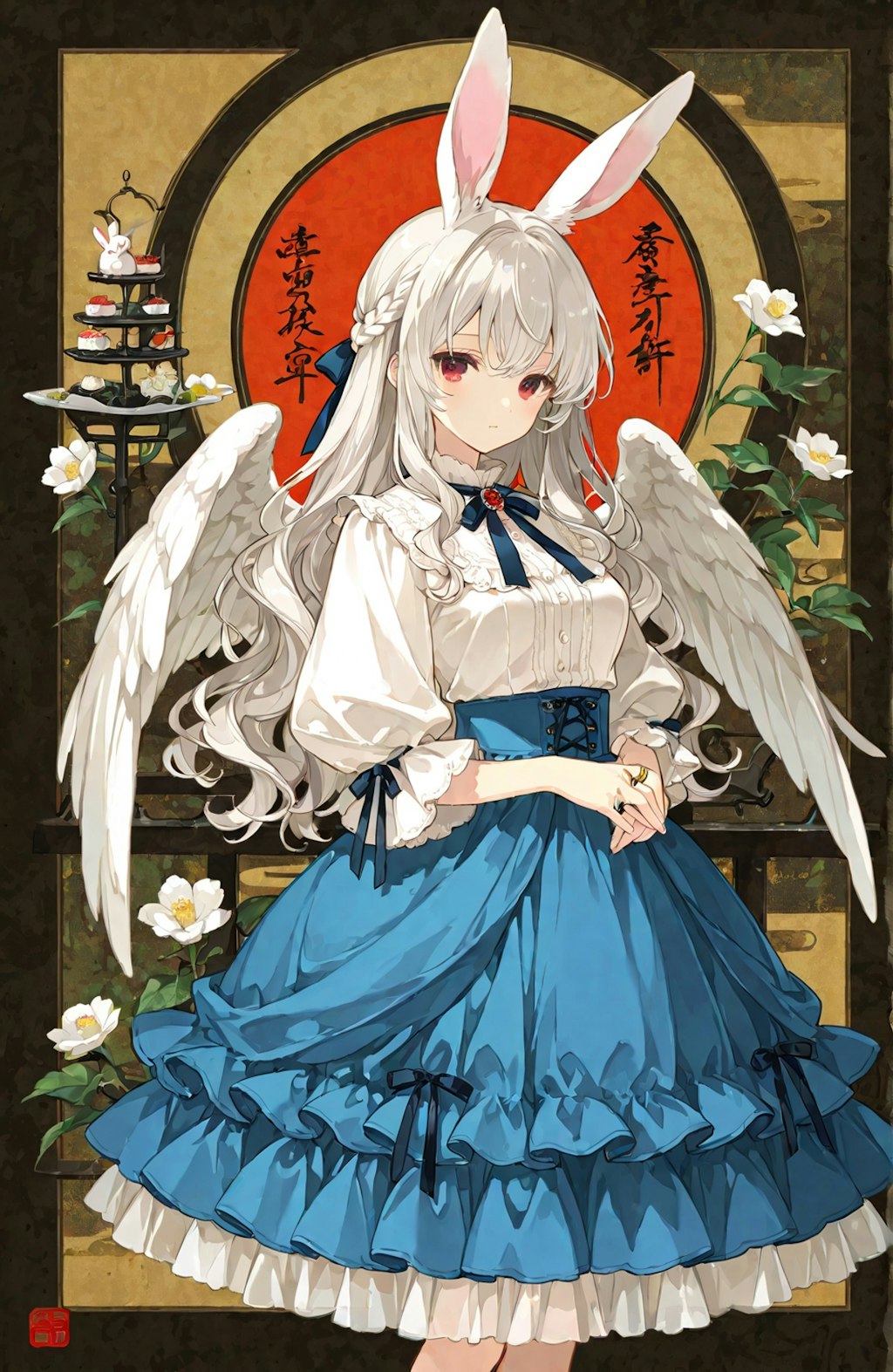 【ネタ】墨絵天使エリアーヌ