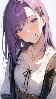 紫髪さん①