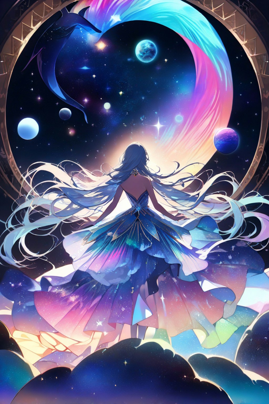 星降る夜の女神