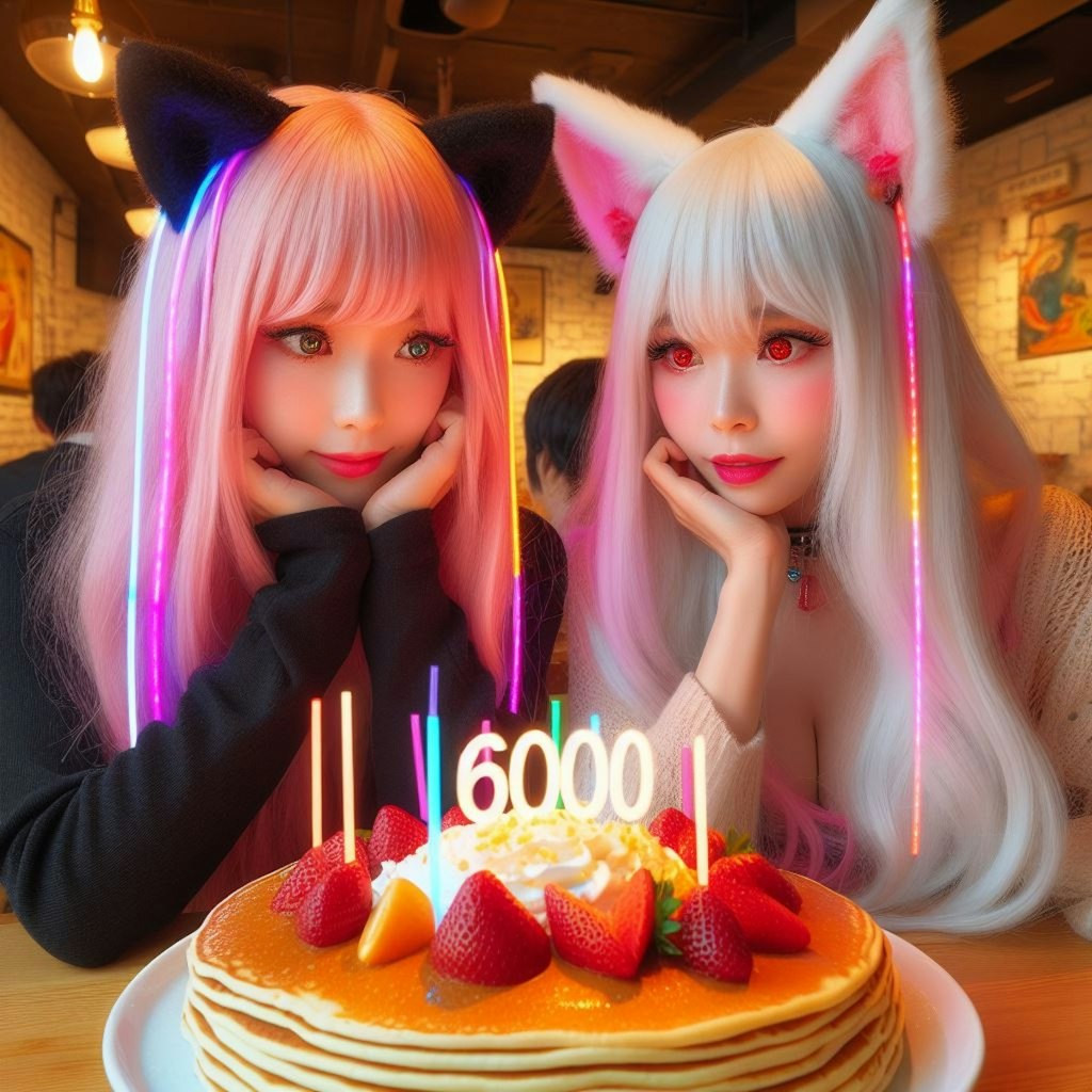 ６０００いいね、ありがとうございます。