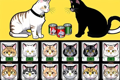 ねこの格闘ゲームのキャラセレ