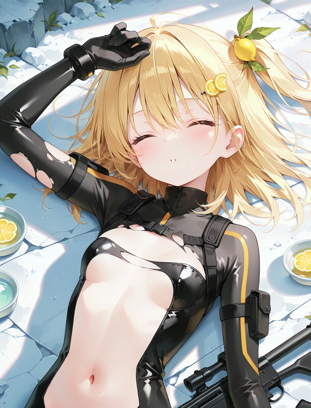 バトルスーツな🍋ちゃん