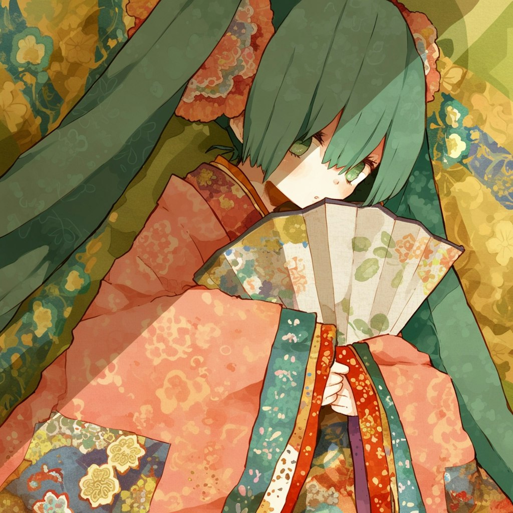 初音の装い