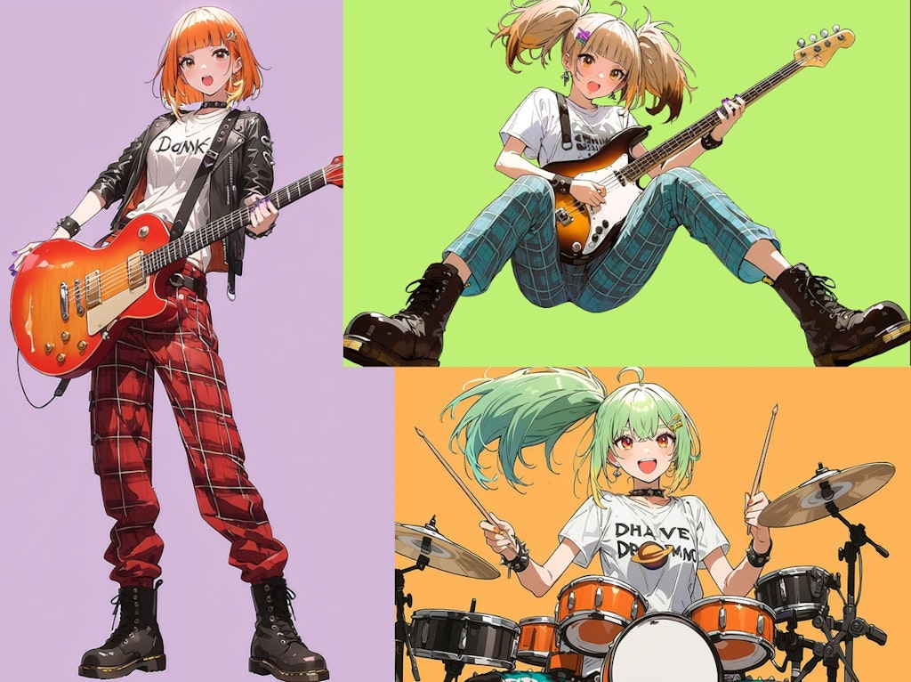 3 Piece Girls Punk Band