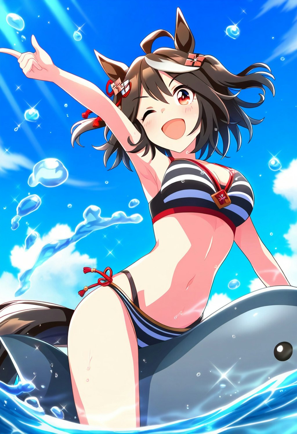 キタちゃん「夏ですっ！海ですっ！」