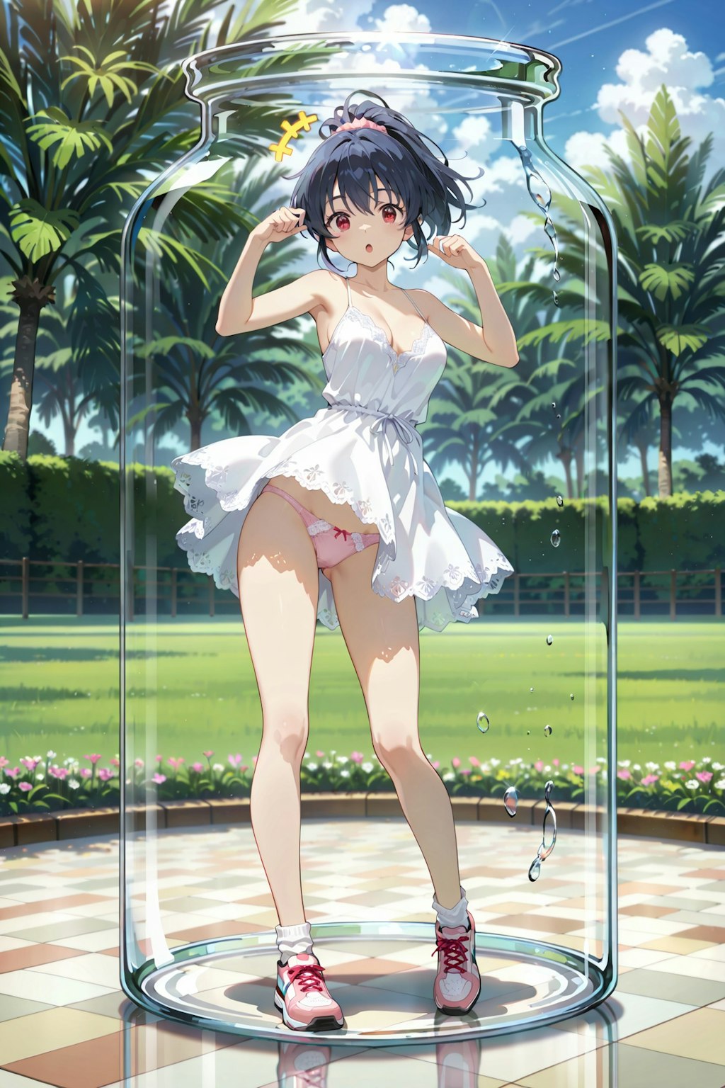瓶詰めパンチラ撮影会 Y617
