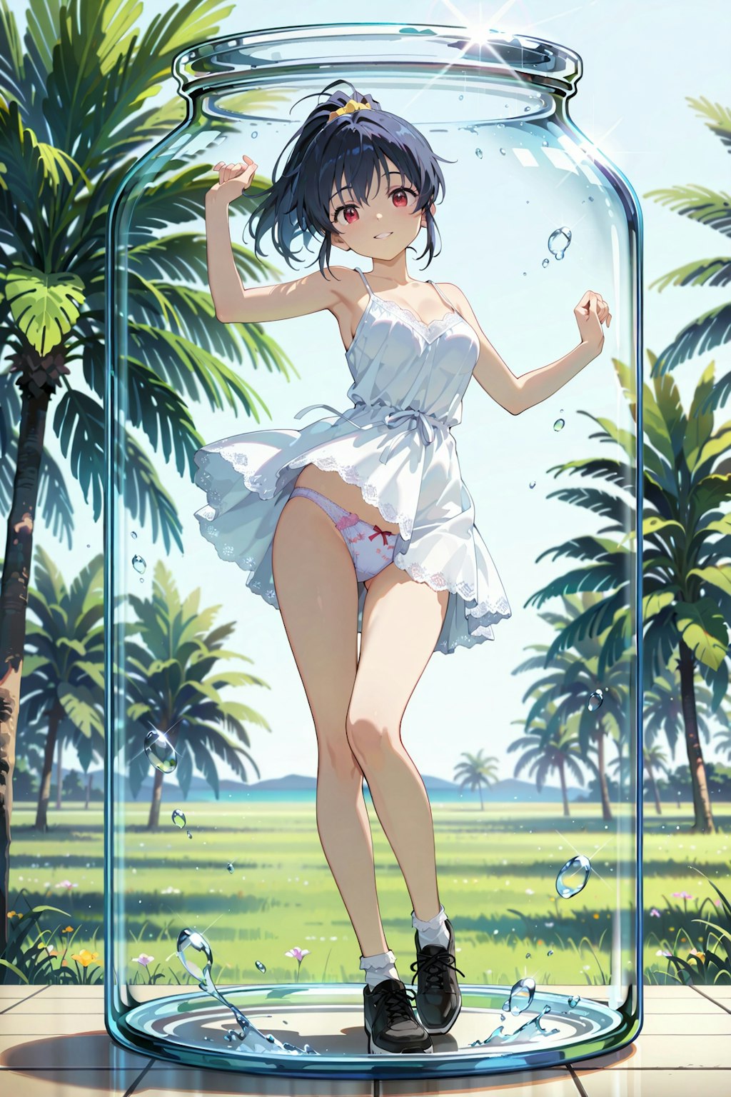 瓶詰めパンチラ撮影会 Y617
