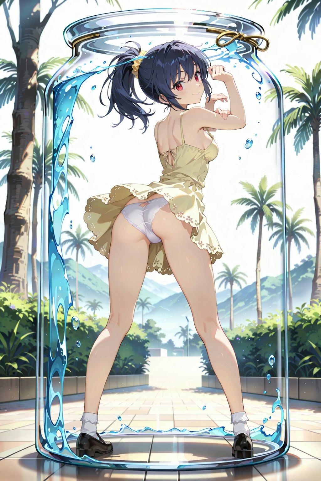 瓶詰めパンチラ撮影会 Y617