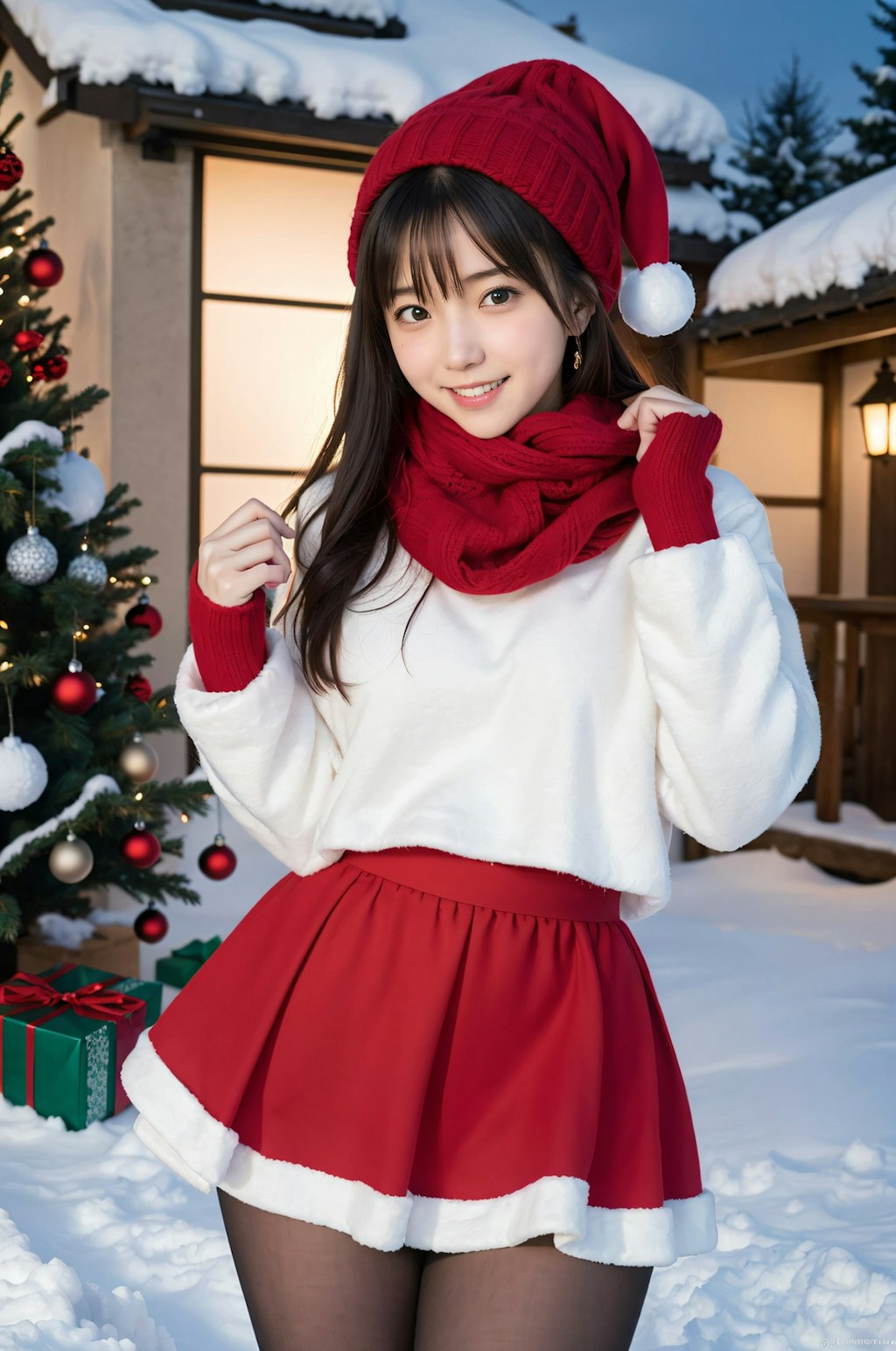 クリスマスの女の子