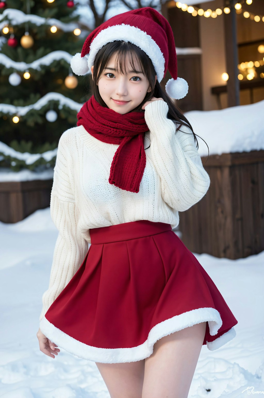 クリスマスの女の子