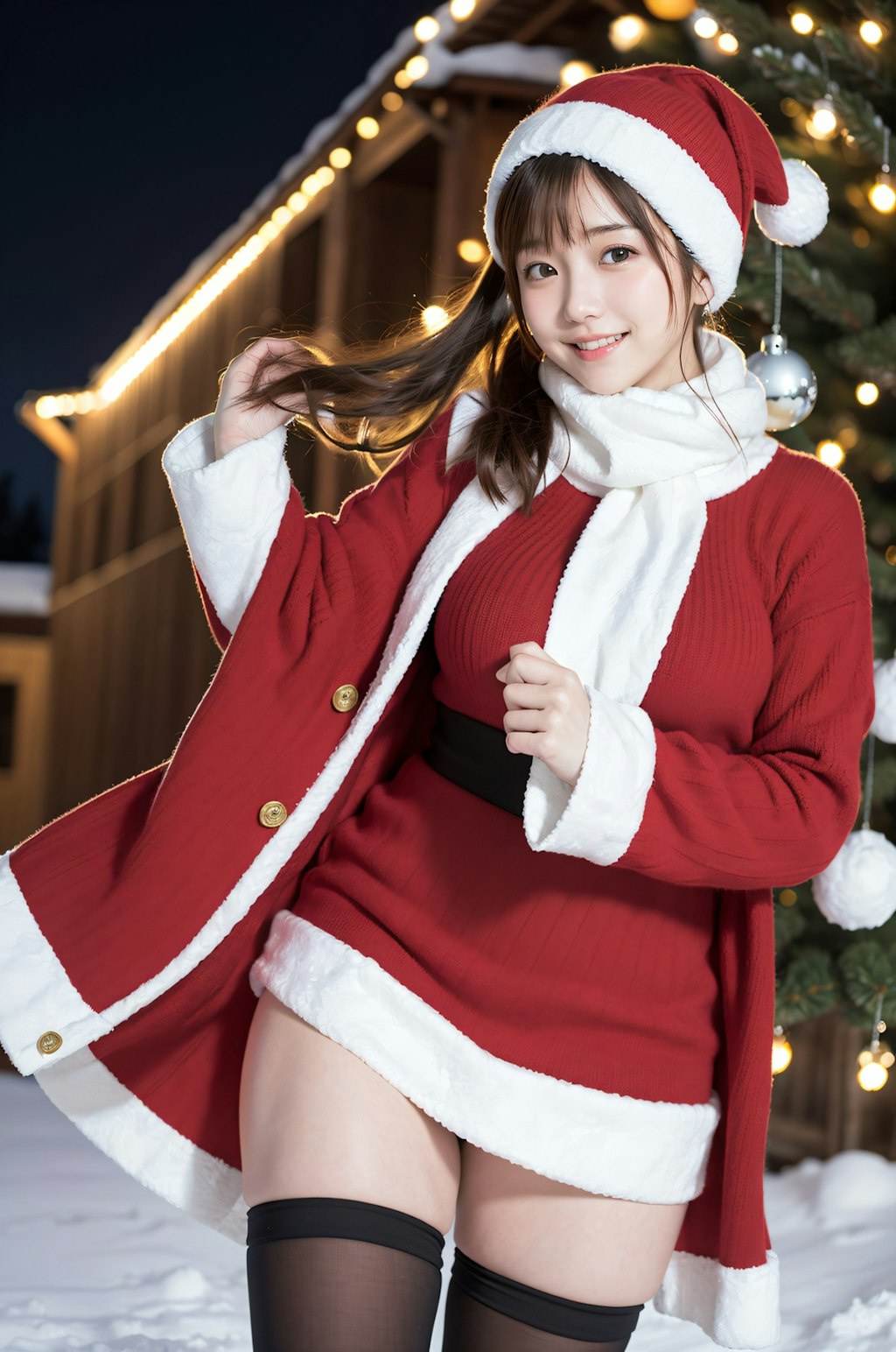 クリスマスの女の子