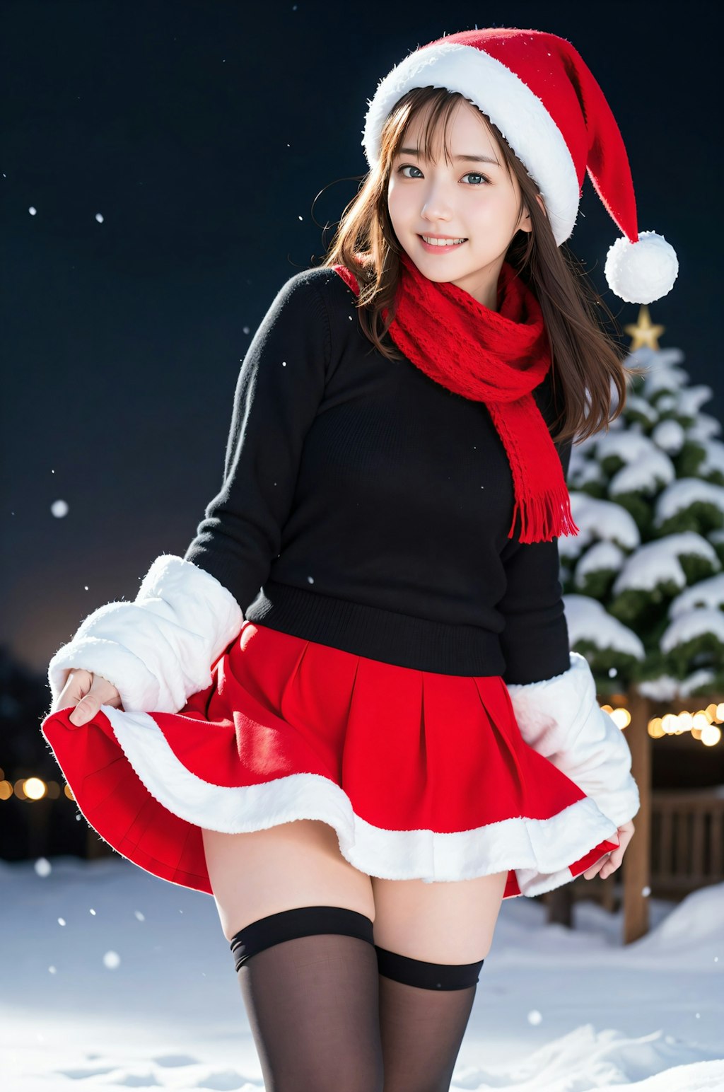 クリスマスの女の子