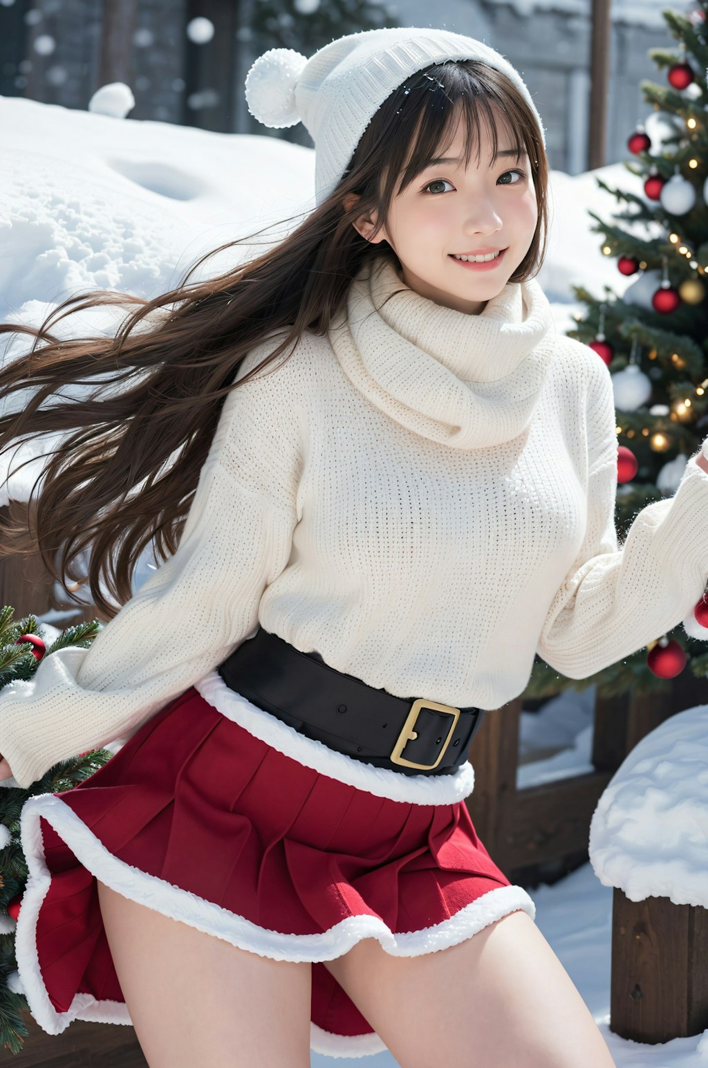 クリスマスの女の子