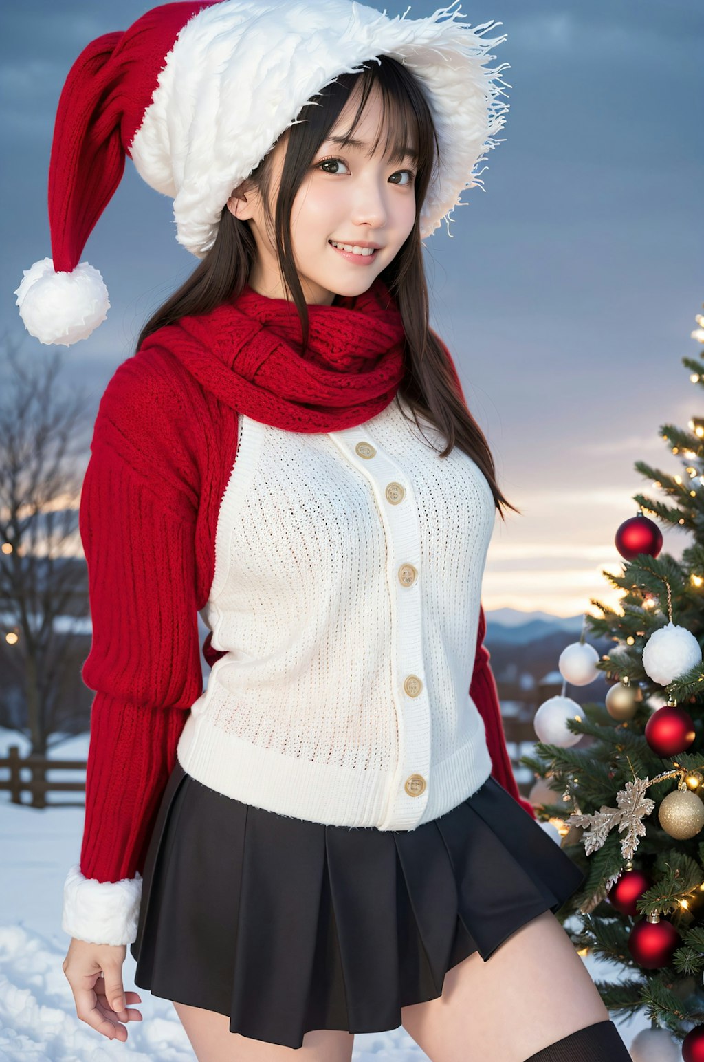 クリスマスの女の子