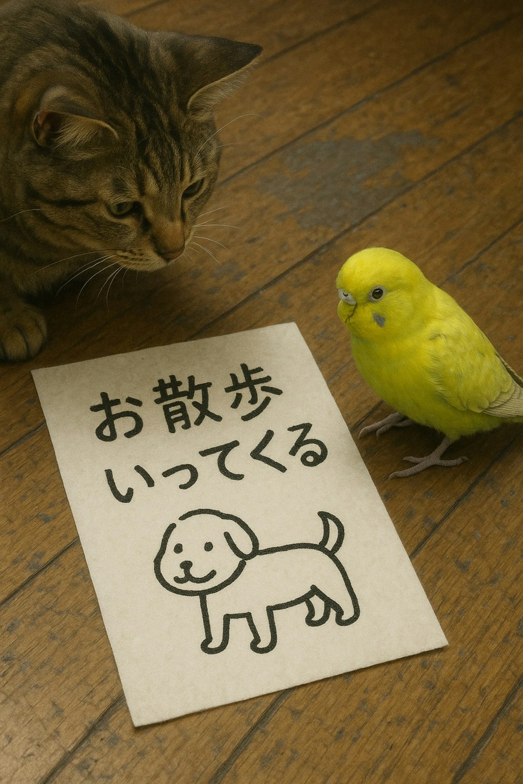 いぬとねこといんこ、ダジャレ編
