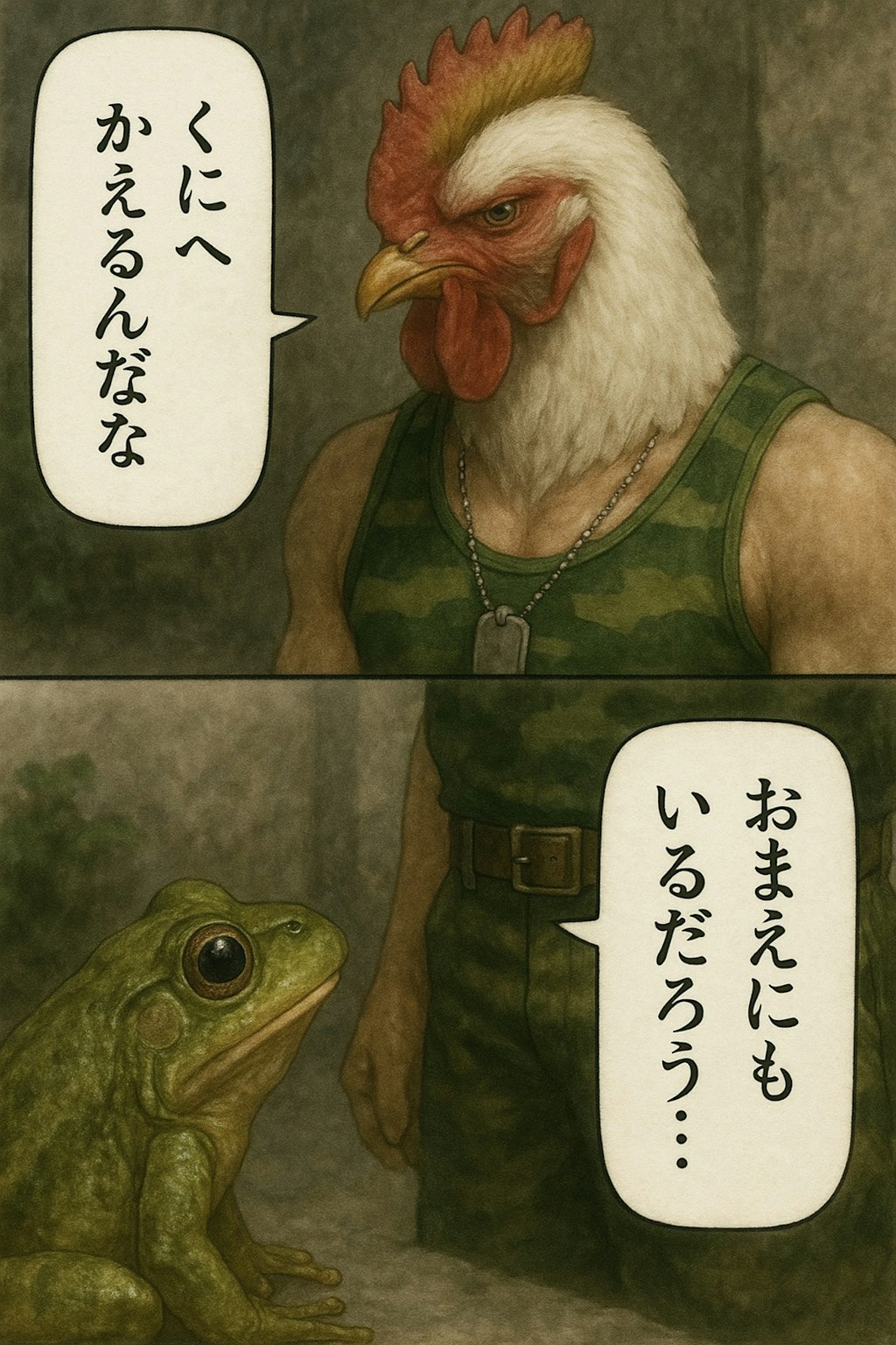 いぬとねこといんこ、ダジャレ編