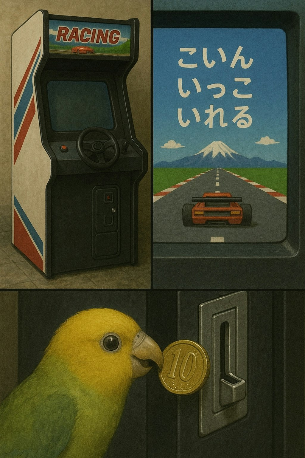 いぬとねこといんこ、ダジャレ編