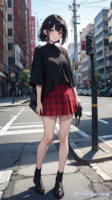 昭和ファッションのミニスカート