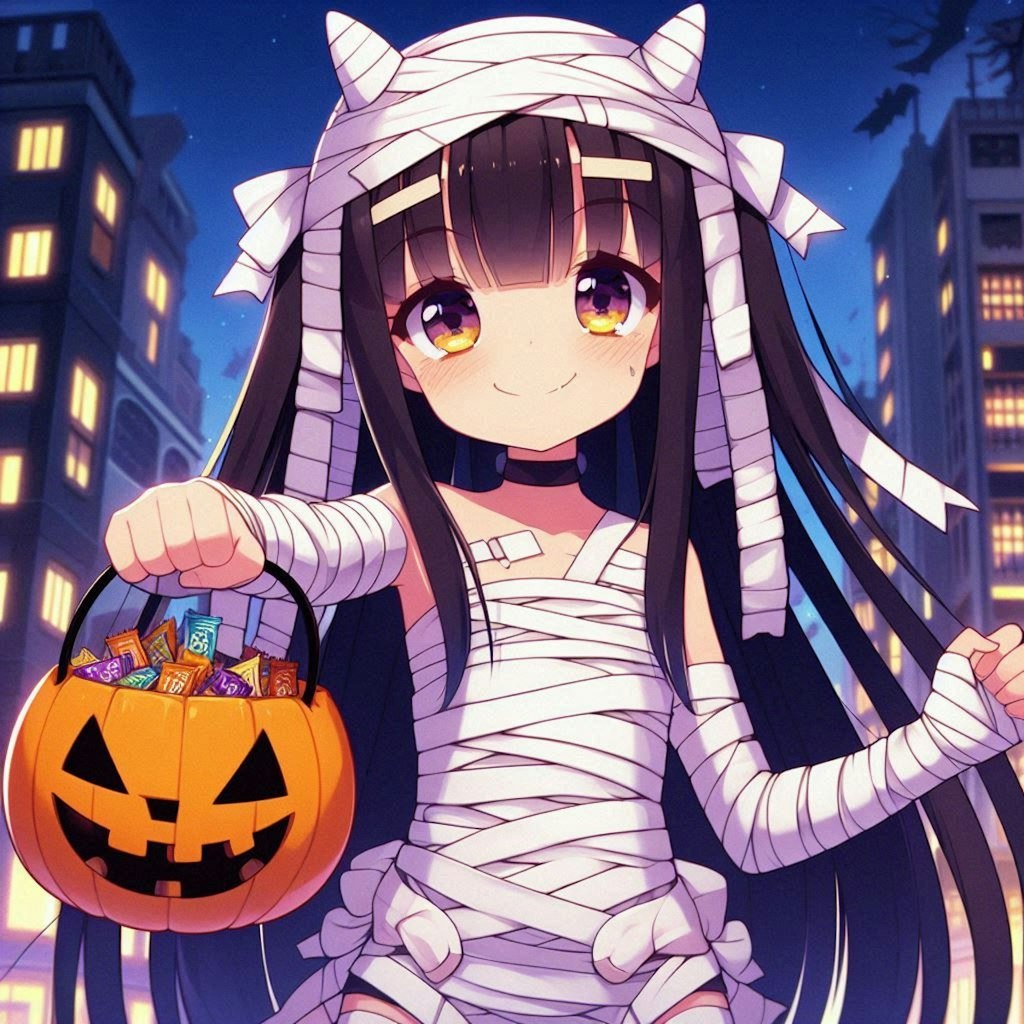 一足早いハロウィーン