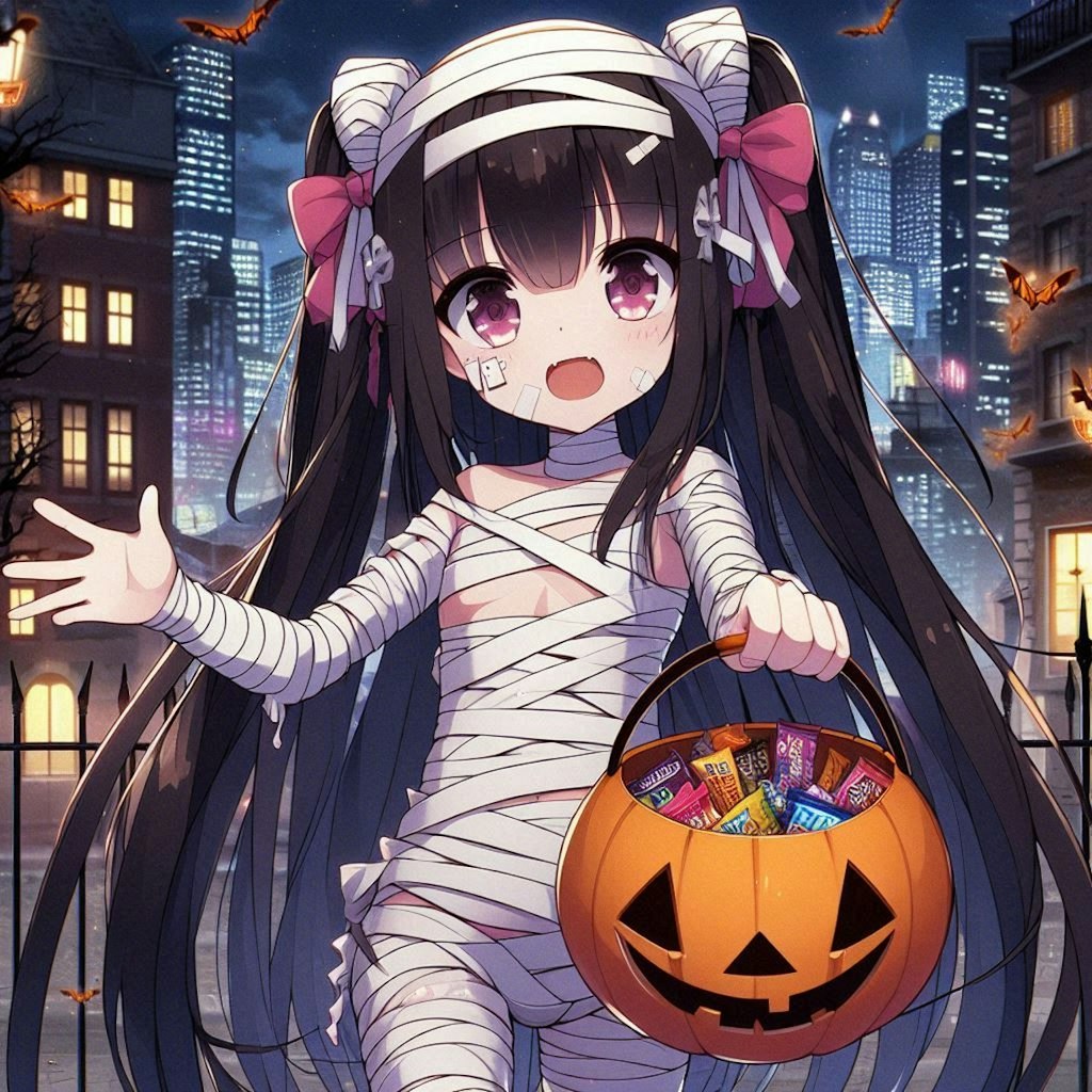 一足早いハロウィーン