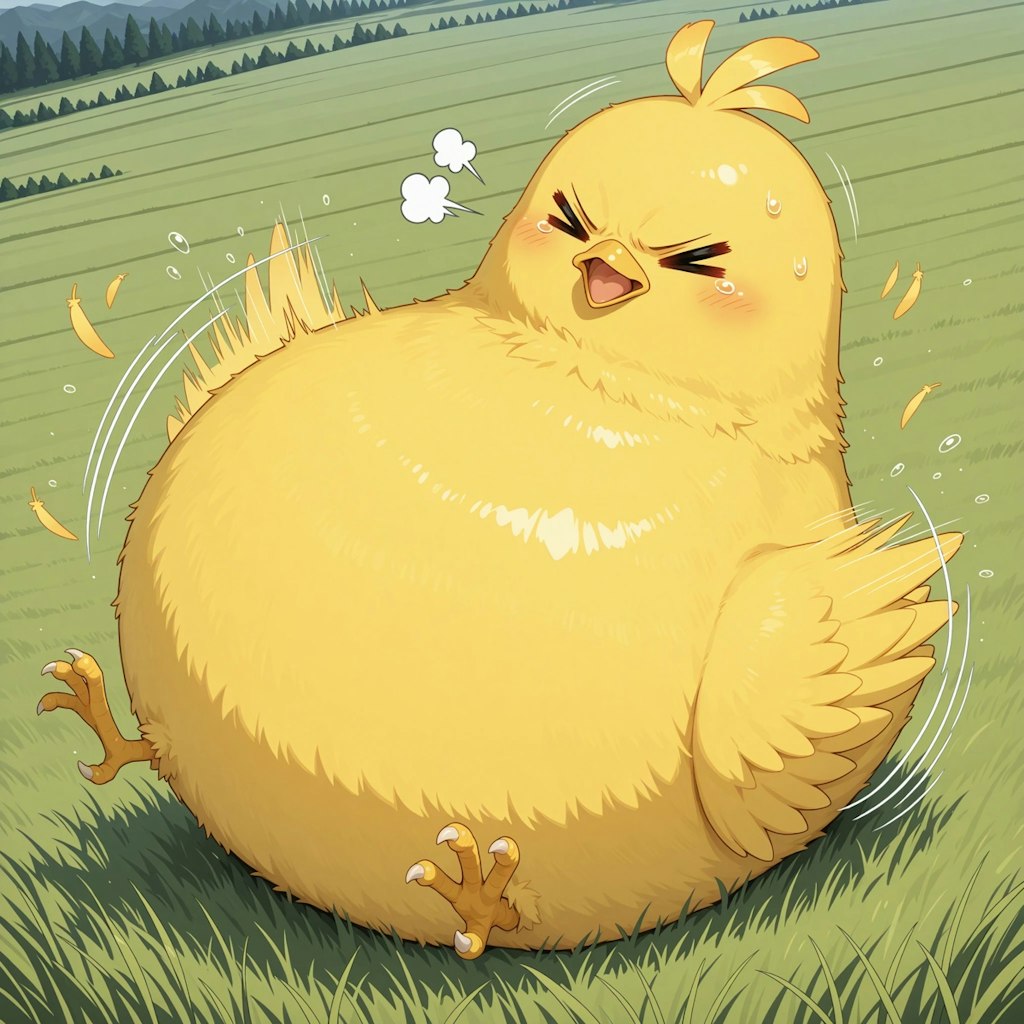 🐥オレだって頑張れば翔べるんだっ！🐥