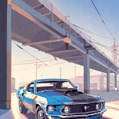 1969y FORD MUSTANG BOSS 429
