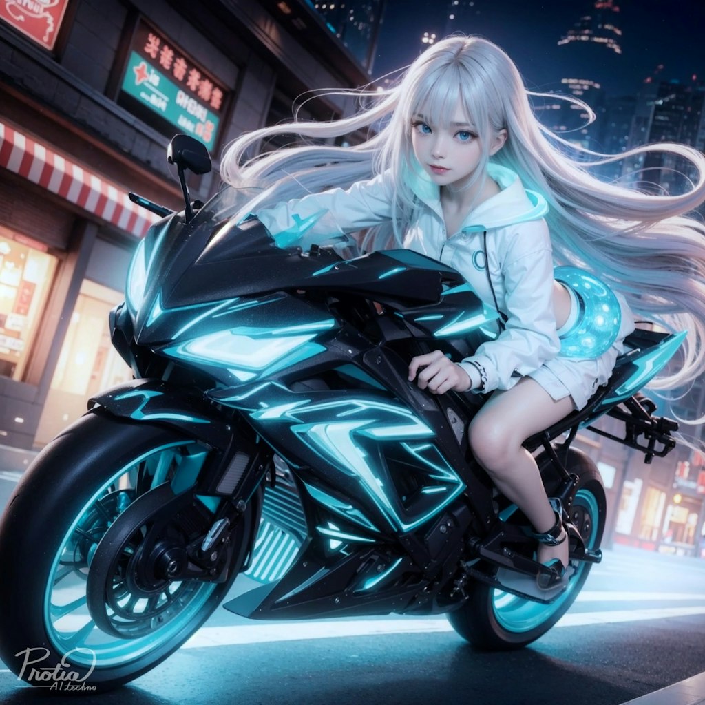 Motorcycle Girl