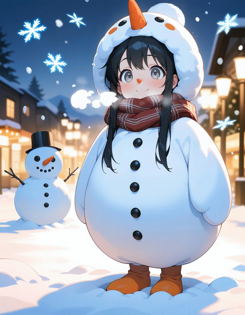 雪だるまコス