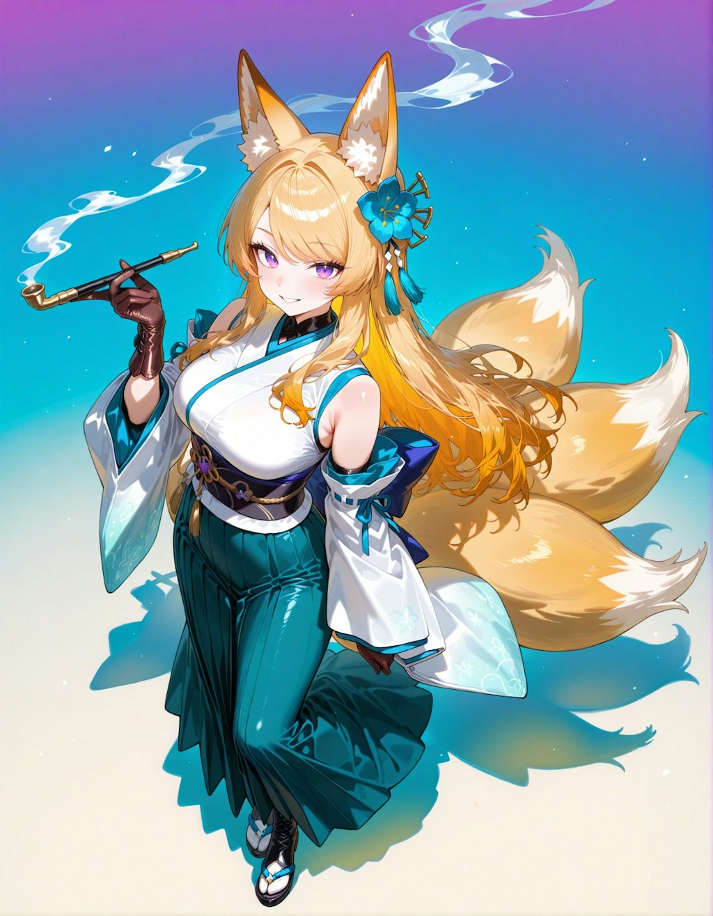 お狐様と夏至