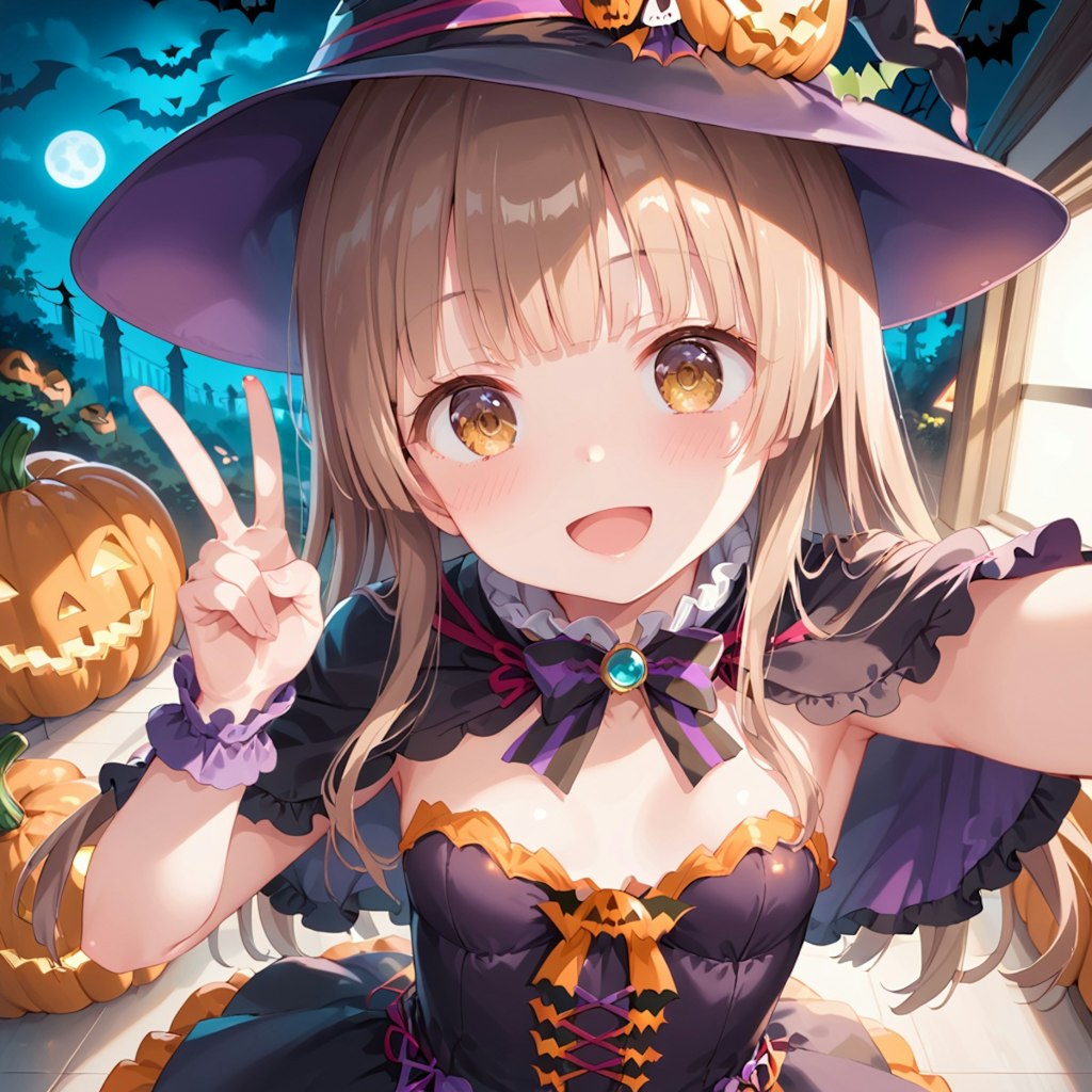 ハロウィン仮装ですよー