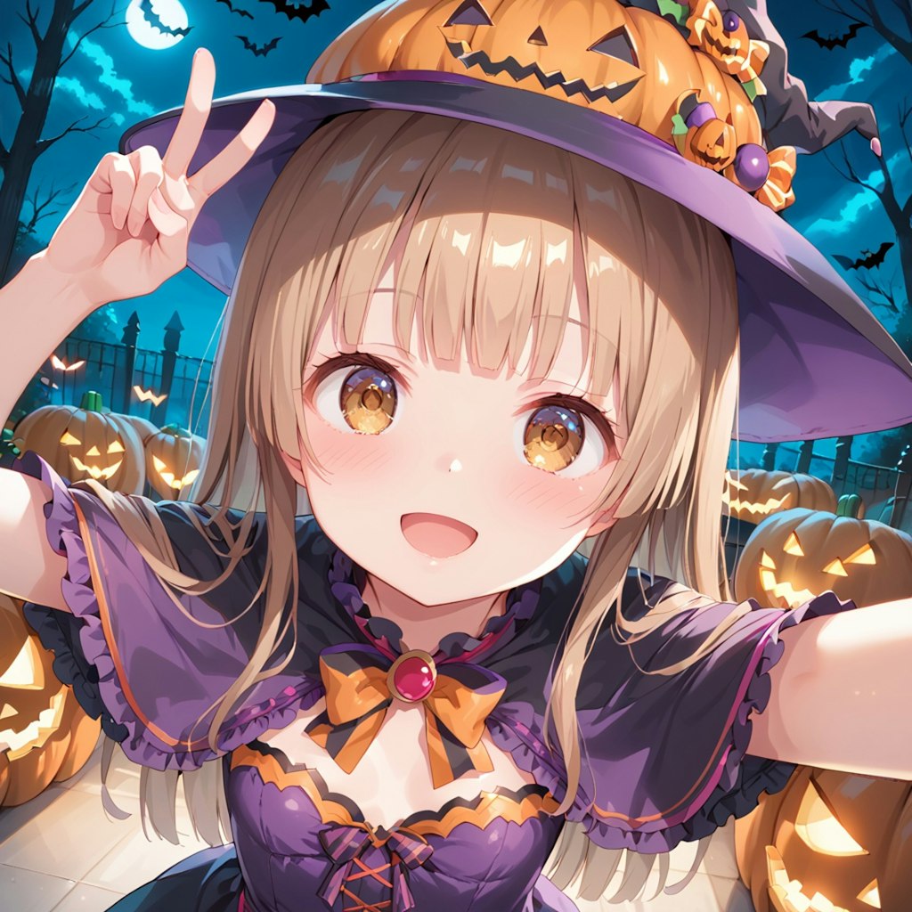 ハロウィン仮装ですよー