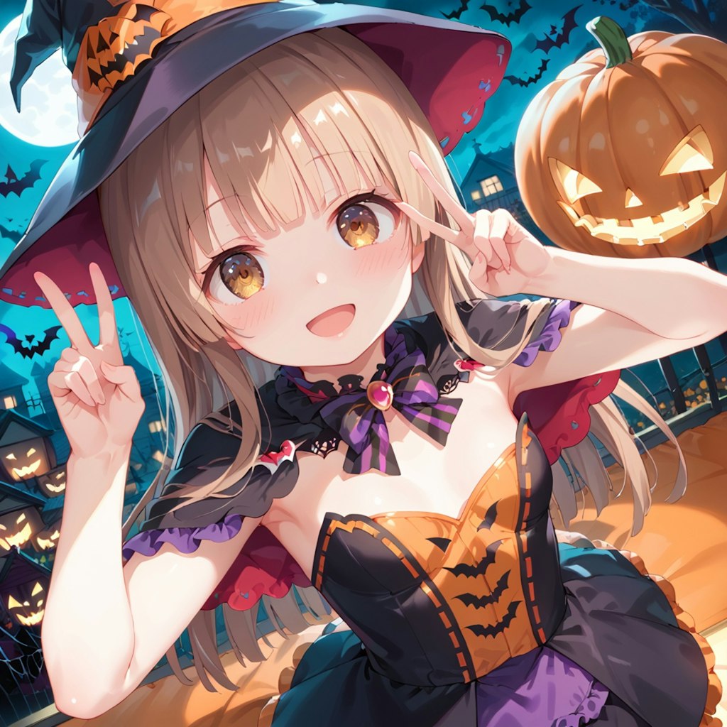 ハロウィン仮装ですよー