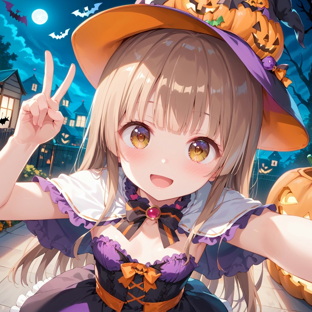 ハロウィン仮装ですよー