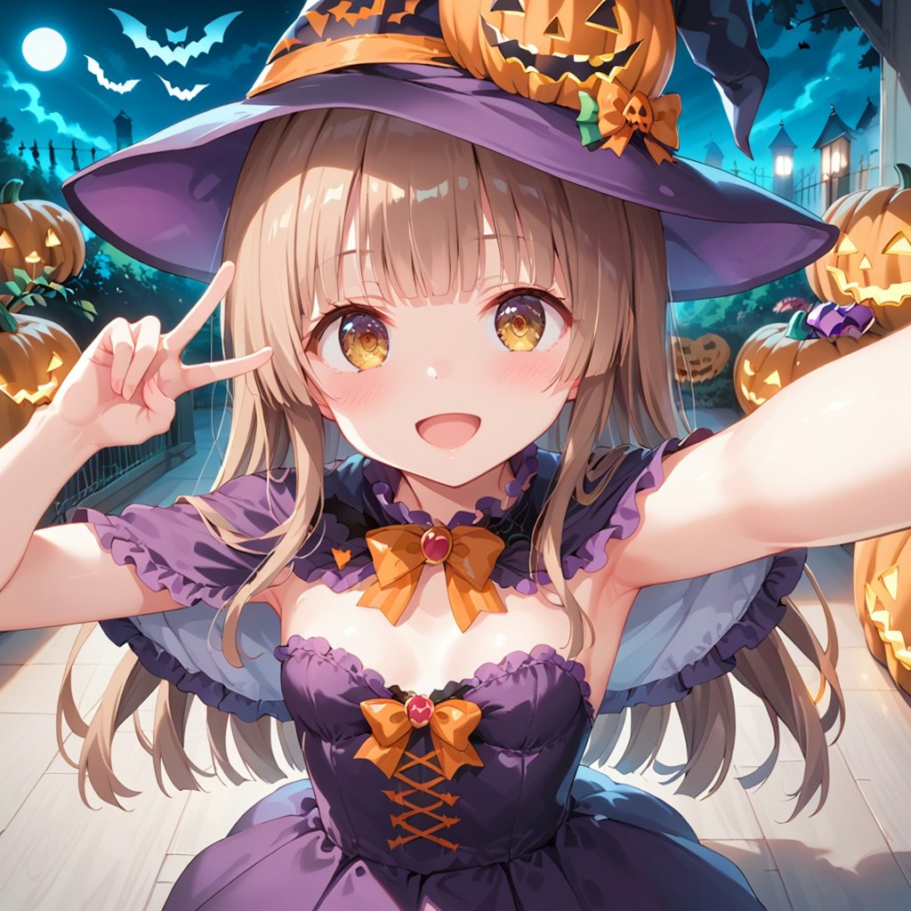 ハロウィン仮装ですよー