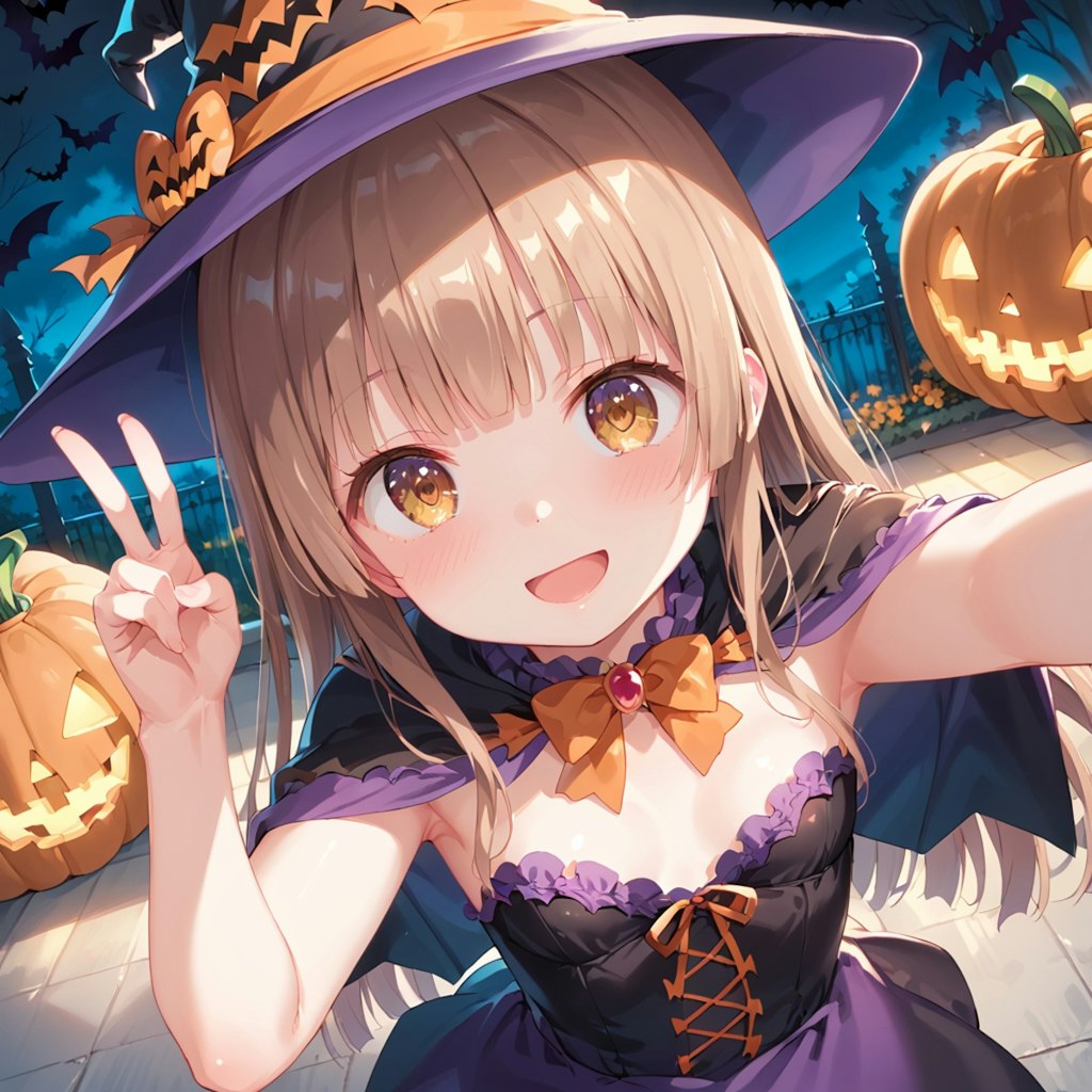 ハロウィン仮装ですよー