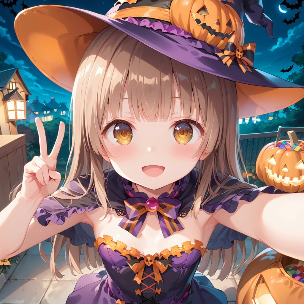 ハロウィン仮装ですよー