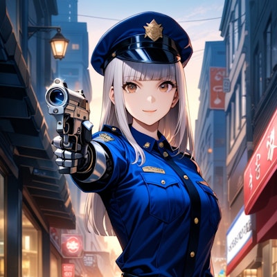 警官メカ子