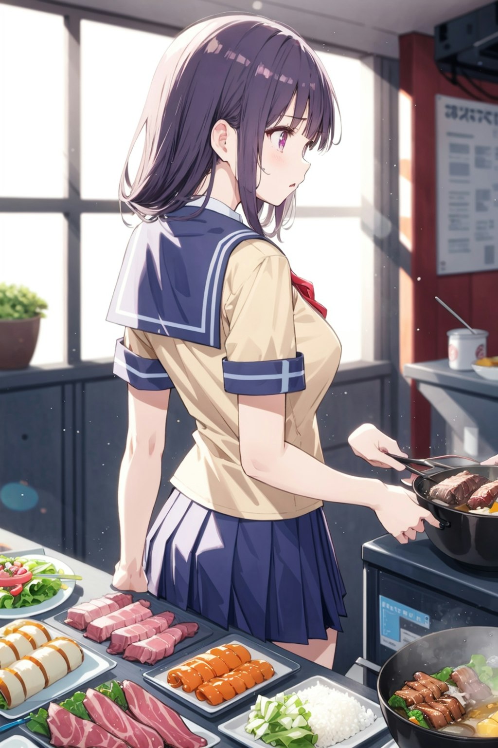 焼肉女子