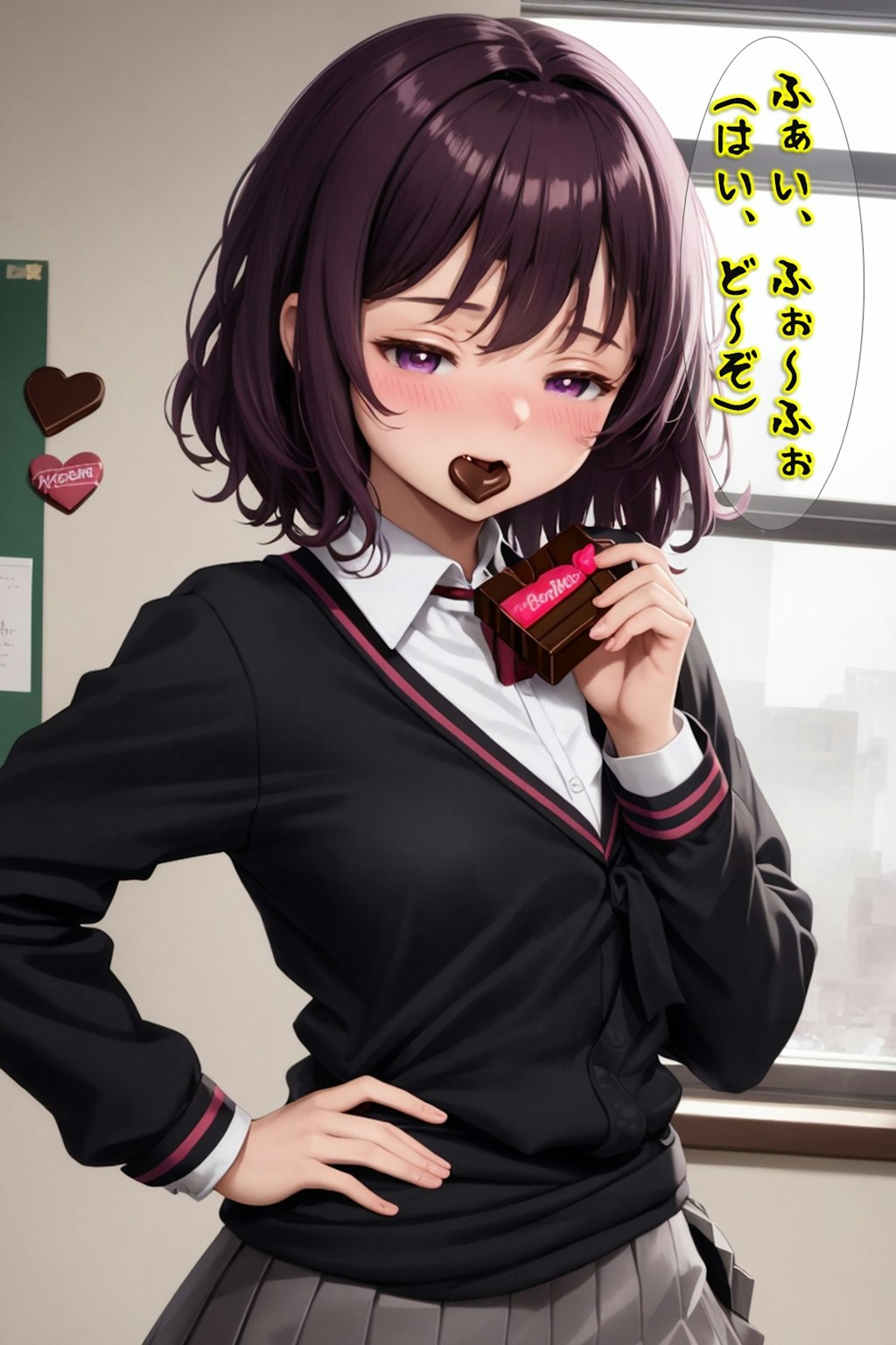 ファーストキスはチョコレートの味（台詞ありバージョン）