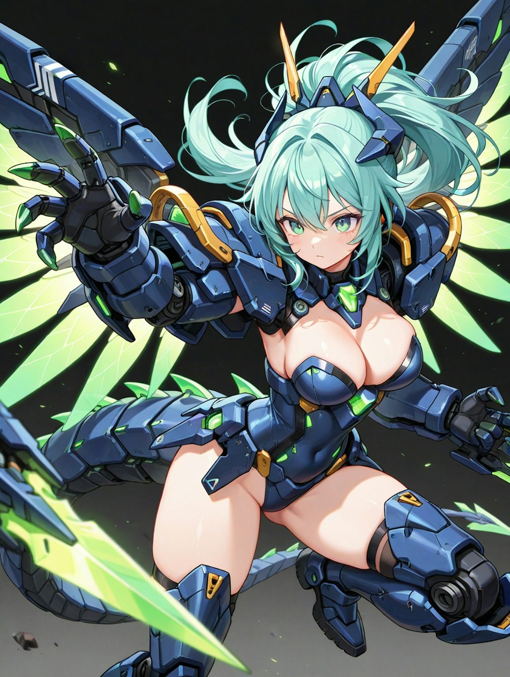 青龍のメカ娘