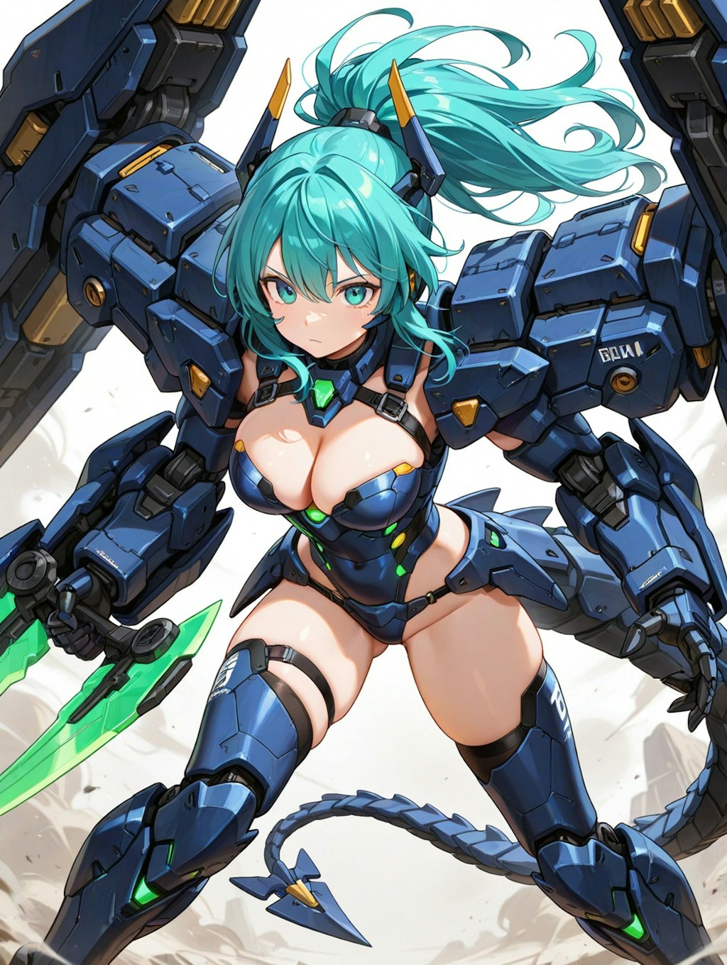 青龍のメカ娘