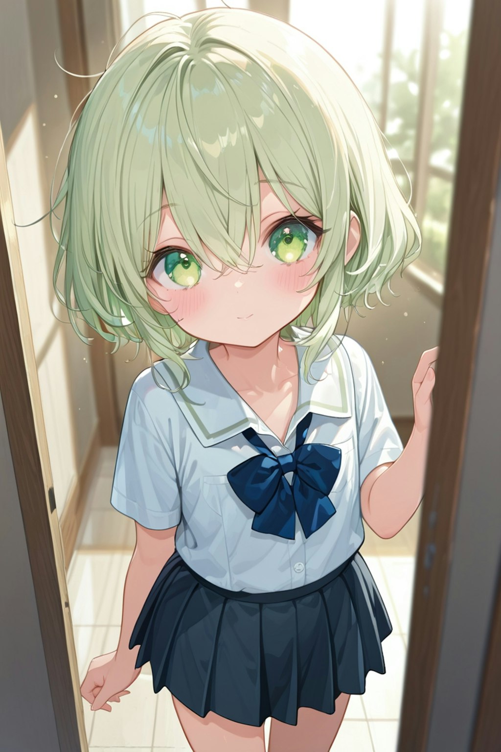 出迎え