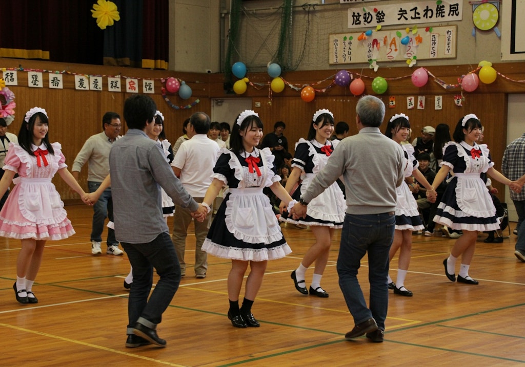 文化祭でメイド喫茶