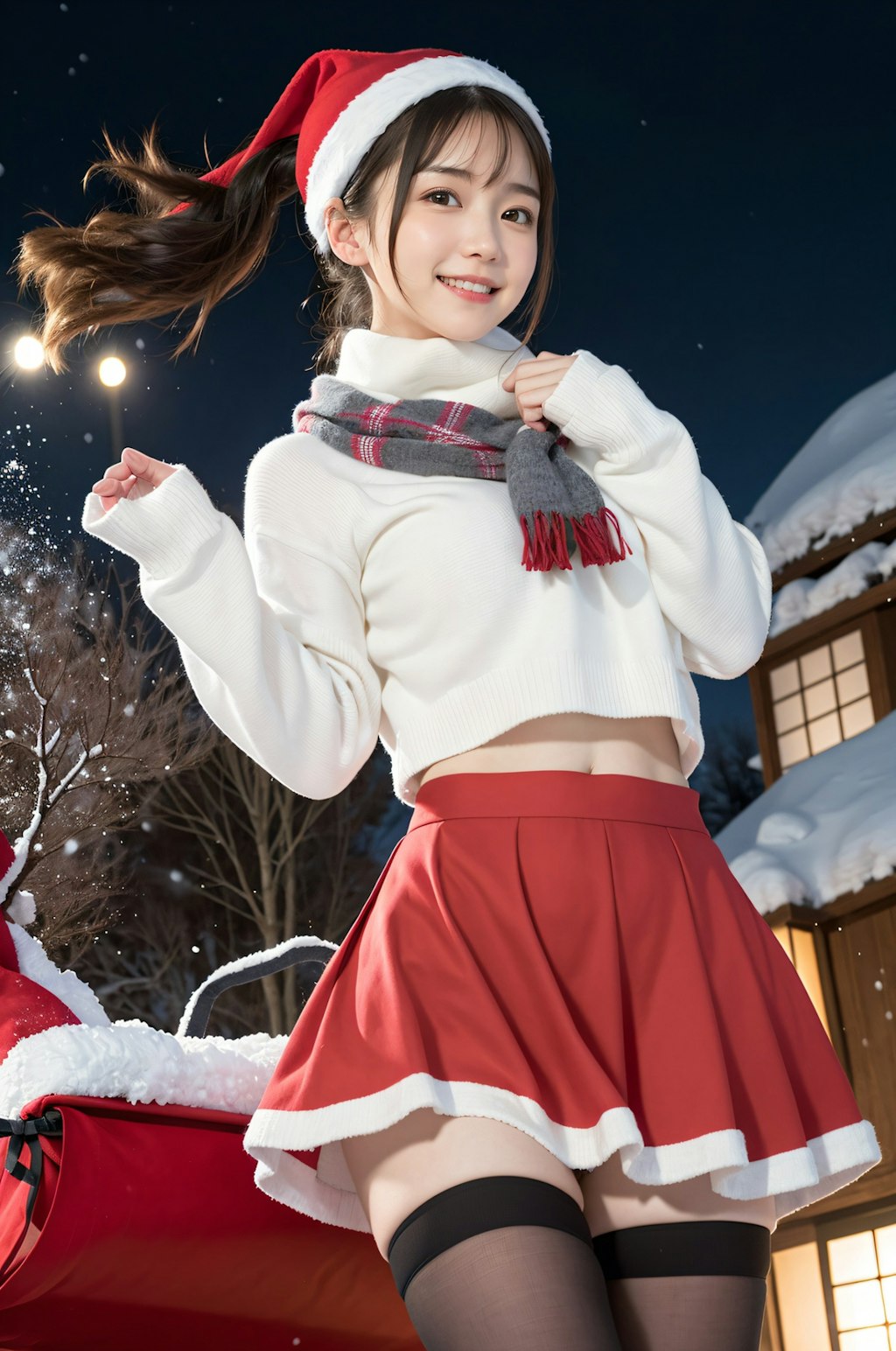 クリスマスの女の子