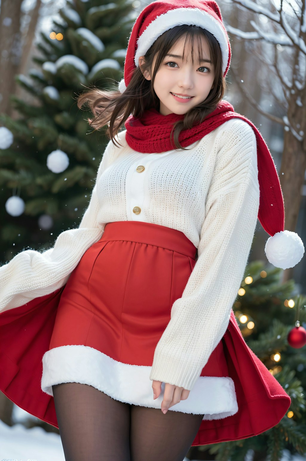 クリスマスの女の子