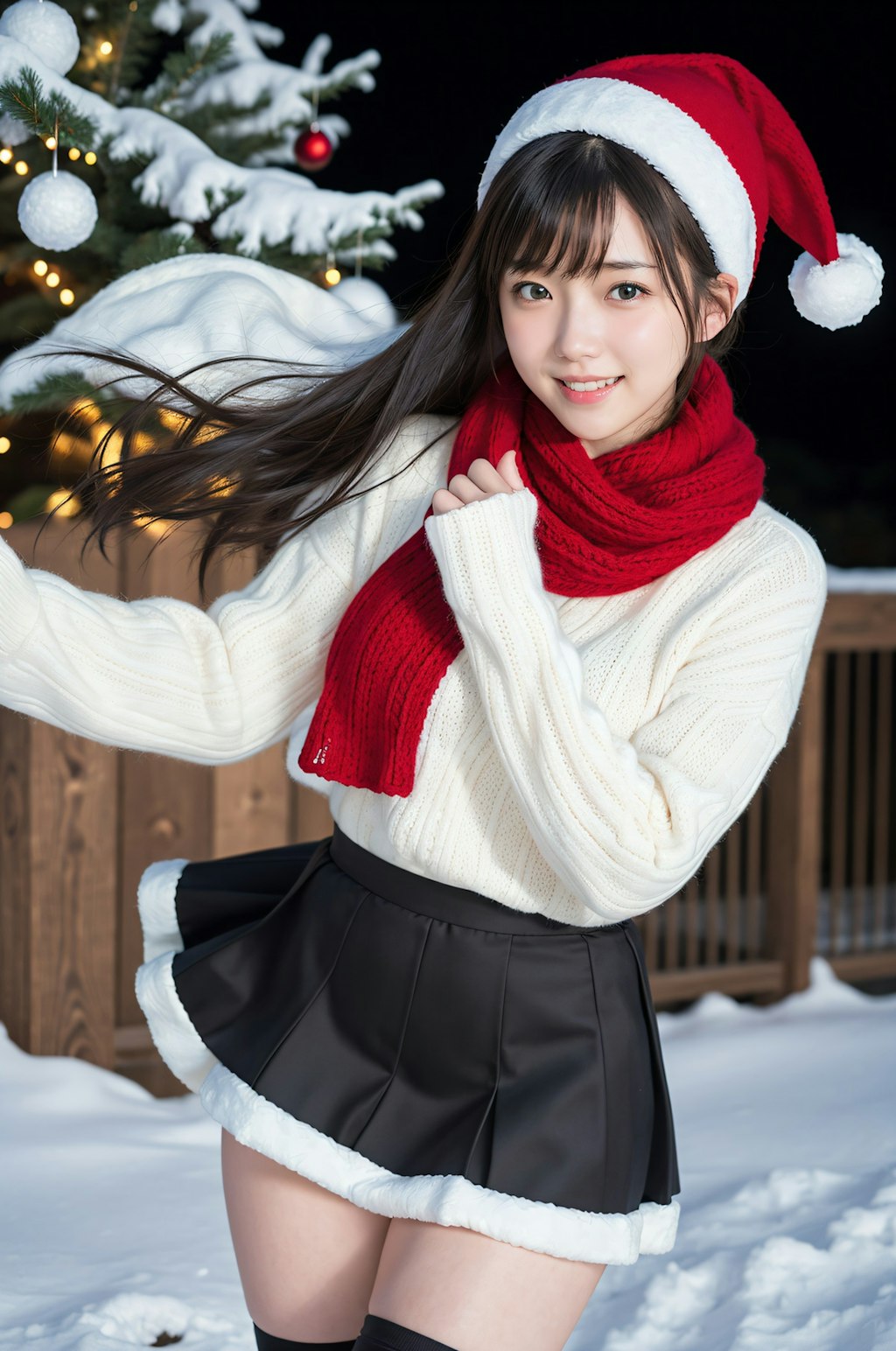 クリスマスの女の子