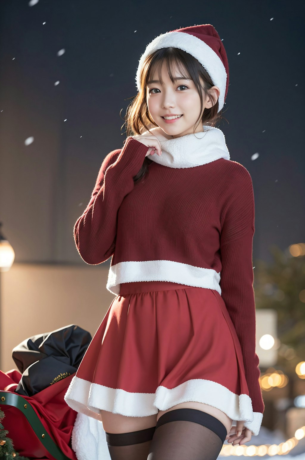 クリスマスの女の子