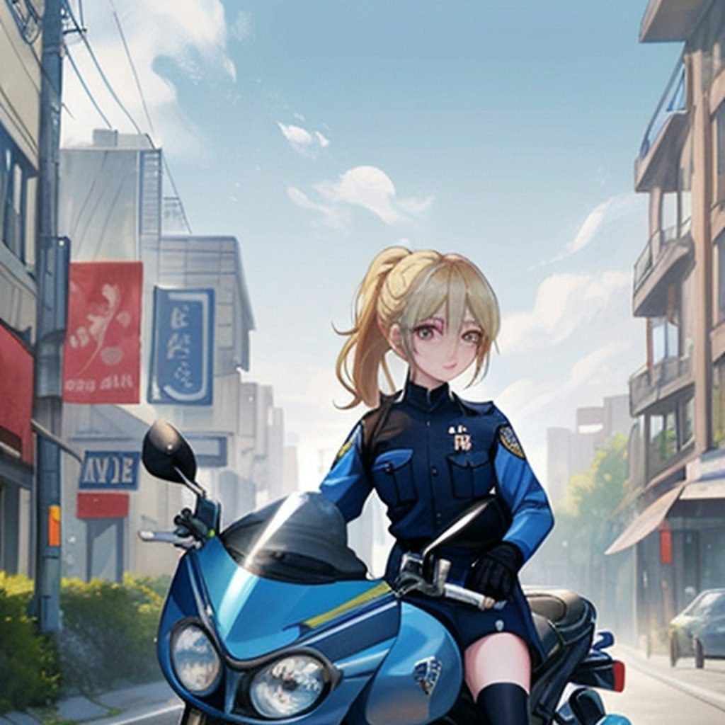 バイク女