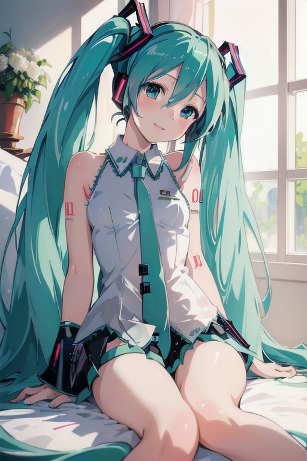 腰掛け初音ミク