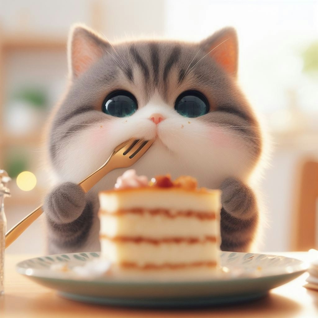 ケーキ、うんま～！！！